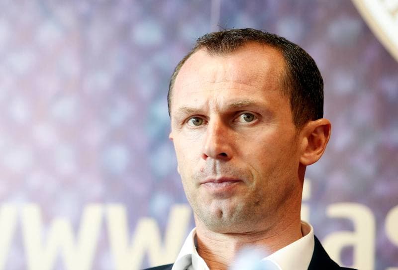 Football. Piast Gliwice. Press Conference. 20.03.2015