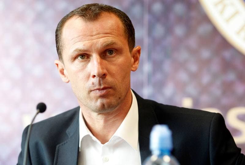 Football. Piast Gliwice. Press Conference. 20.03.2015