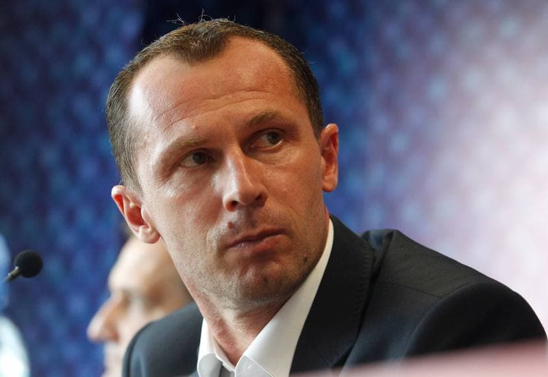 Football. Piast Gliwice. Press Conference. 20.03.2015