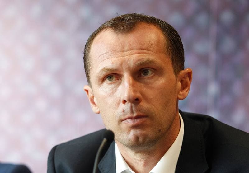Football. Piast Gliwice. Press Conference. 20.03.2015