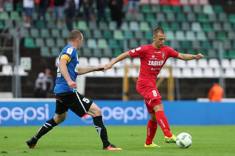 Football. I Liga. Zaglebie Sosnowiec - Sandecja Nowy Sacz. 21.08.2016