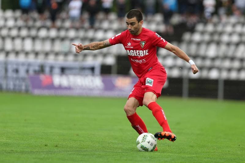 Football. I Liga. Zaglebie Sosnowiec - Sandecja Nowy Sacz. 21.08.2016