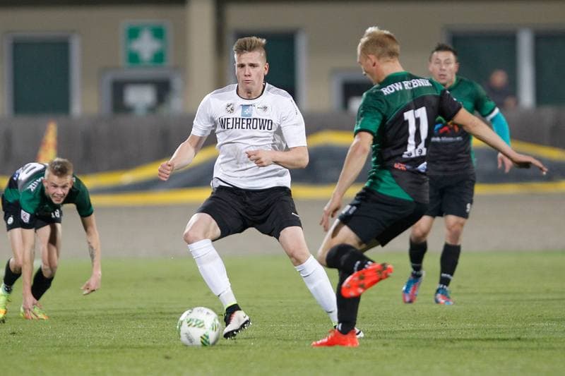 Football. II Liga. ROW Rybnik - Gryf Wejherowo. 14.10.2016