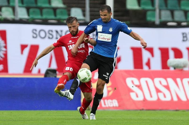 Football. I Liga. Zaglebie Sosnowiec - Sandecja Nowy Sacz. 21.08.2016