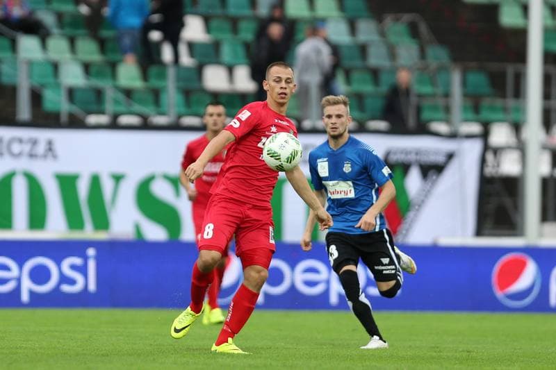 Football. I Liga. Zaglebie Sosnowiec - Sandecja Nowy Sacz. 21.08.2016