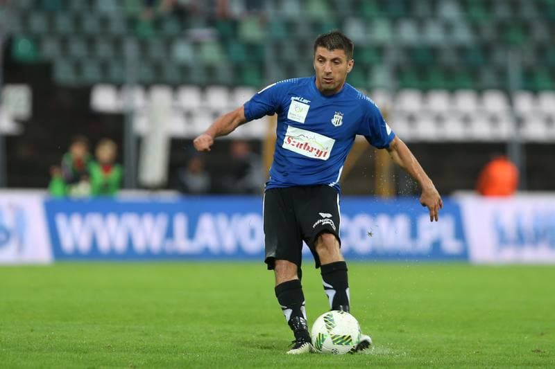 Football. I Liga. Zaglebie Sosnowiec - Sandecja Nowy Sacz. 21.08.2016