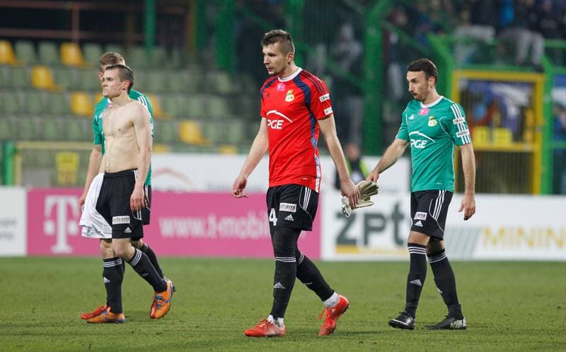 Football. T-Mobile Ekstraklasa. GKS Belchatow - Ruch Chorzow. 16.03.2015
