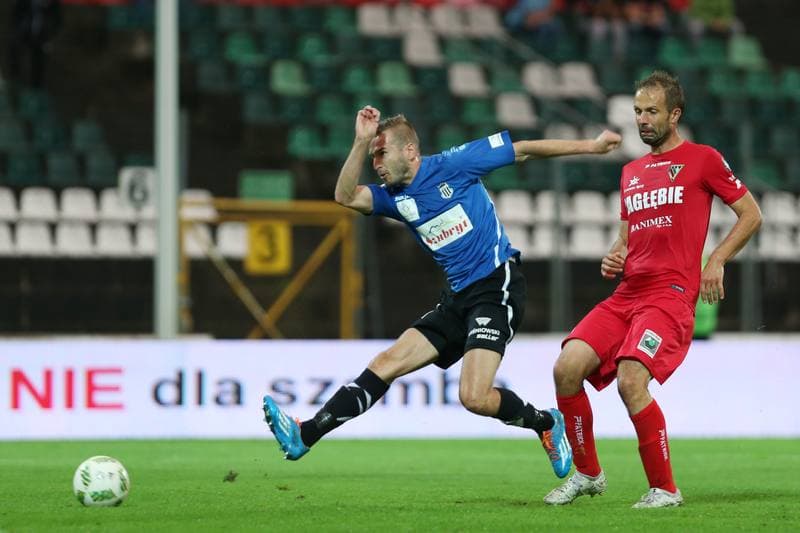 Football. I Liga. Zaglebie Sosnowiec - Sandecja Nowy Sacz. 21.08.2016