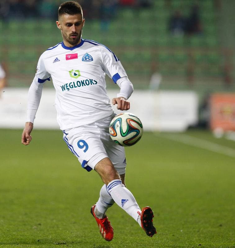 Football. T-Mobile Ekstraklasa. GKS Belchatow - Ruch Chorzow. 16.03.2015