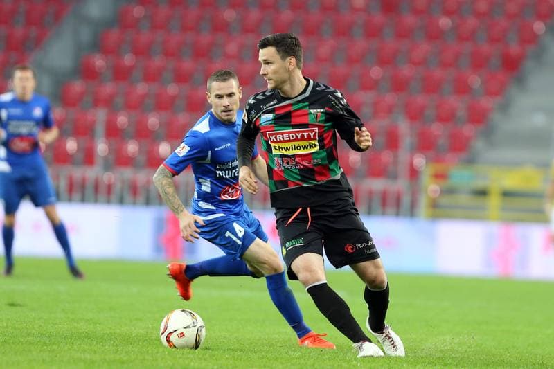Football. I Liga. GKS Tychy - Podbeskidzie Bielsko-Biala. 15.10.2016