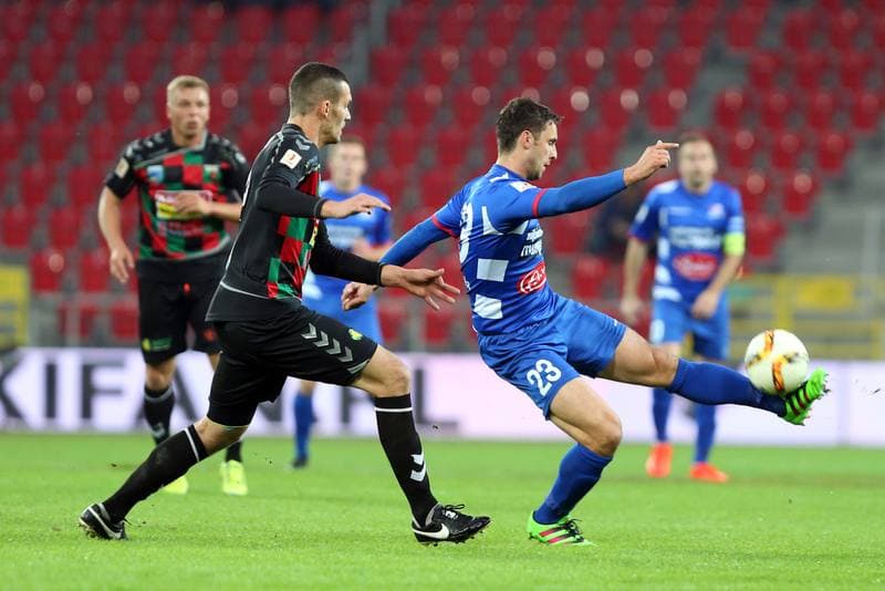 Football. I Liga. GKS Tychy - Podbeskidzie Bielsko-Biala. 15.10.2016