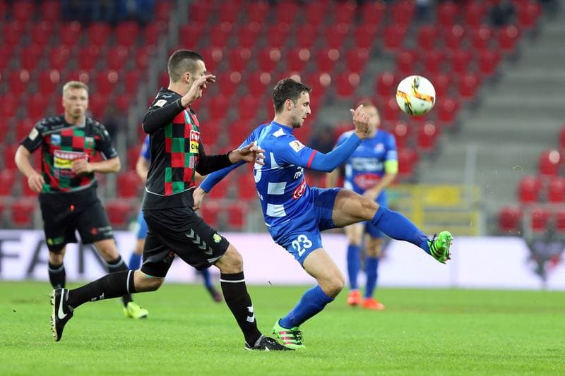 Football. I Liga. GKS Tychy - Podbeskidzie Bielsko-Biala. 15.10.2016