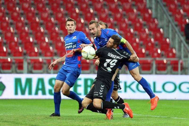 Football. I Liga. GKS Tychy - Podbeskidzie Bielsko-Biala. 15.10.2016