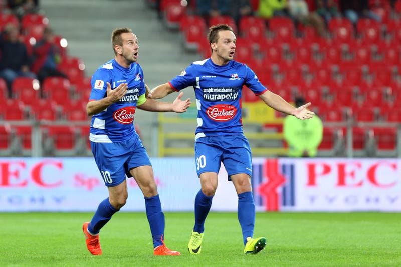 Football. I Liga. GKS Tychy - Podbeskidzie Bielsko-Biala. 15.10.2016