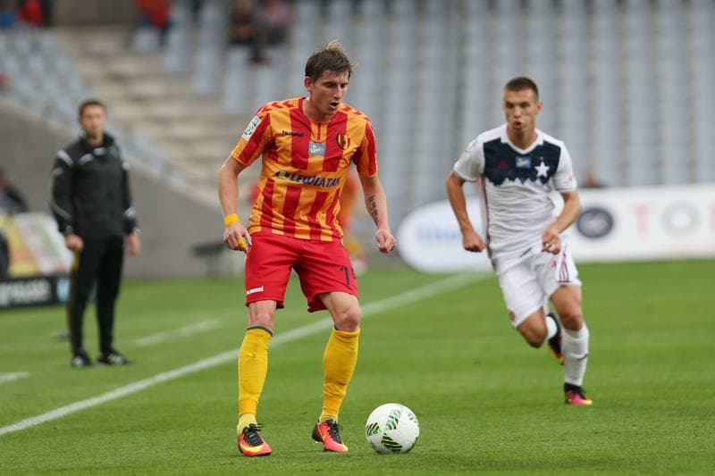 Football. Lotto Ekstraklasa. Korona Kielce - Wisla Krakow. 22.08.2016