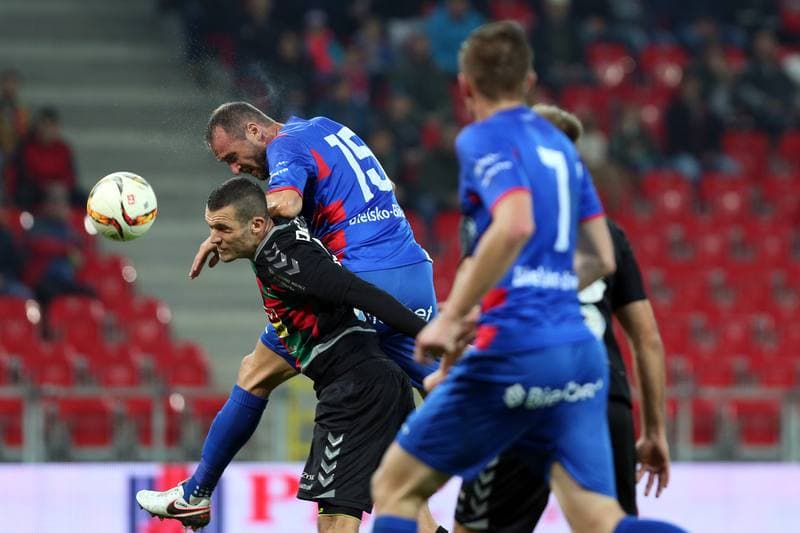 Football. I Liga. GKS Tychy - Podbeskidzie Bielsko-Biala. 15.10.2016
