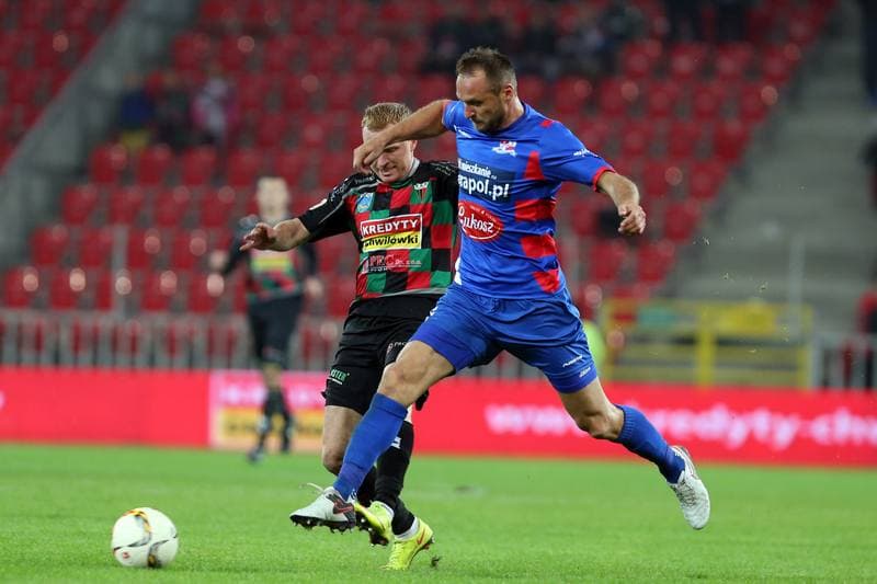 Football. I Liga. GKS Tychy - Podbeskidzie Bielsko-Biala. 15.10.2016