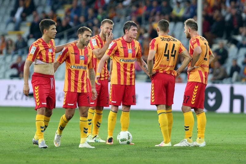Football. Lotto Ekstraklasa. Korona Kielce - Wisla Krakow. 22.08.2016