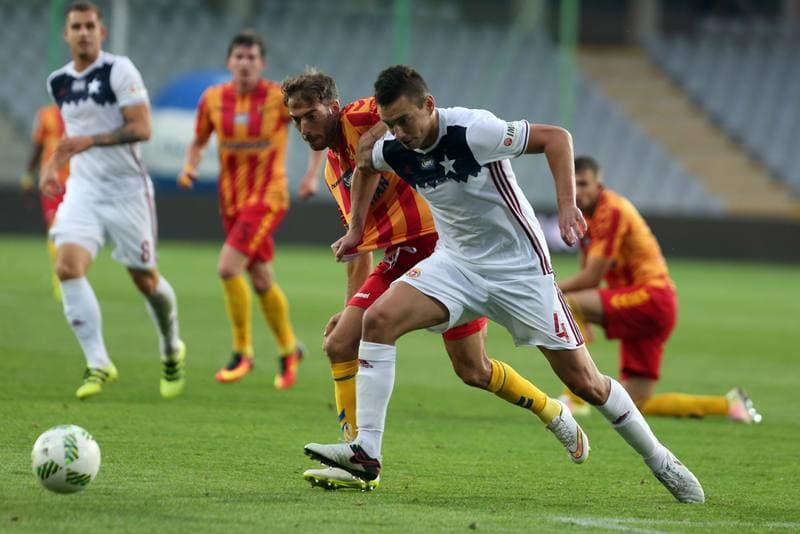 Football. Lotto Ekstraklasa. Korona Kielce - Wisla Krakow. 22.08.2016