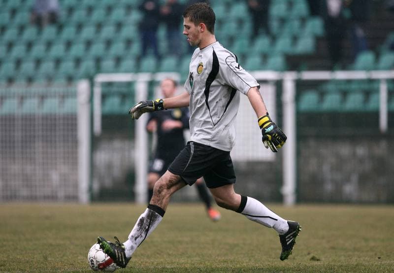 Football. III Liga. Grunwald Ruda Slaska - Gornik Wesola. 14.03.2015