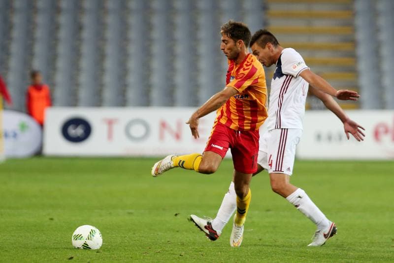 Football. Lotto Ekstraklasa. Korona Kielce - Wisla Krakow. 22.08.2016