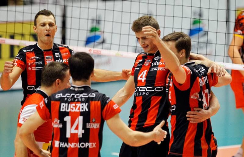 Volleyball. PlusLiga. MKS Banimex Bedzin - Asseco Resovia Rzeszow. 20.12.2014