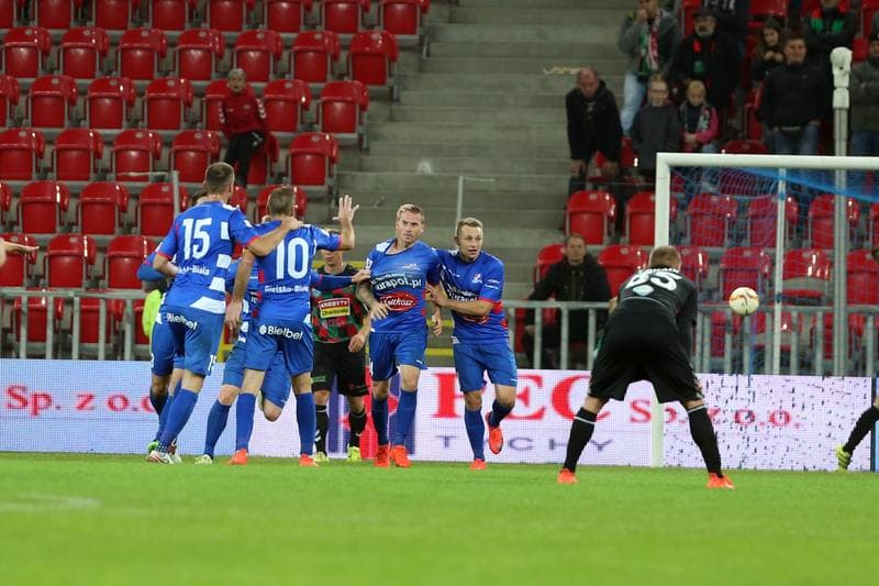 Football. I Liga. GKS Tychy - Podbeskidzie Bielsko-Biala. 15.10.2016