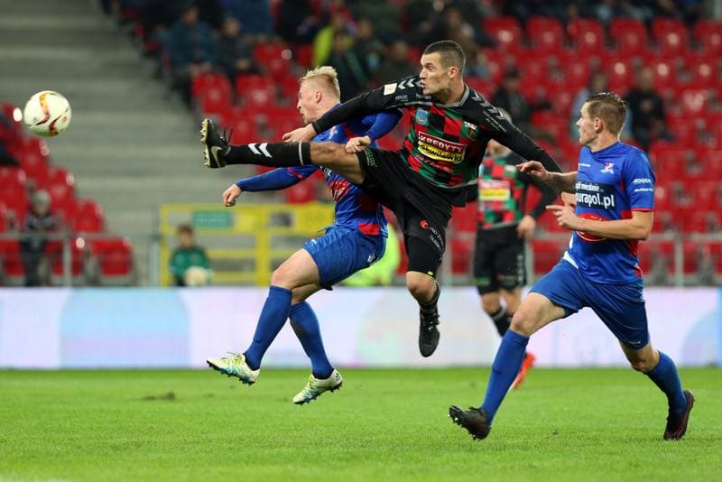 Football. I Liga. GKS Tychy - Podbeskidzie Bielsko-Biala. 15.10.2016