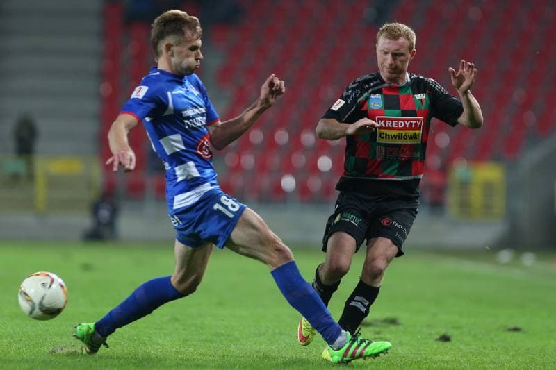 Football. I Liga. GKS Tychy - Podbeskidzie Bielsko-Biala. 15.10.2016