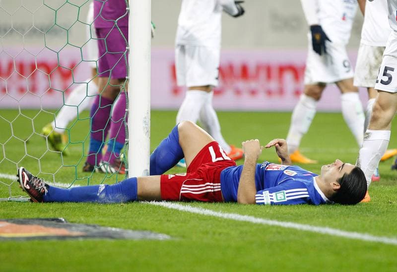 Football. T-Mobile Ekstraklasa. Piast Gliwice - Pogon Szczecin. 15.12.2014
