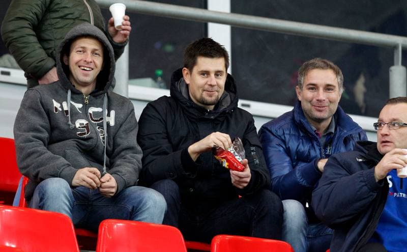 Football. T-Mobile Ekstraklasa. Piast Gliwice - Pogon Szczecin. 15.12.2014