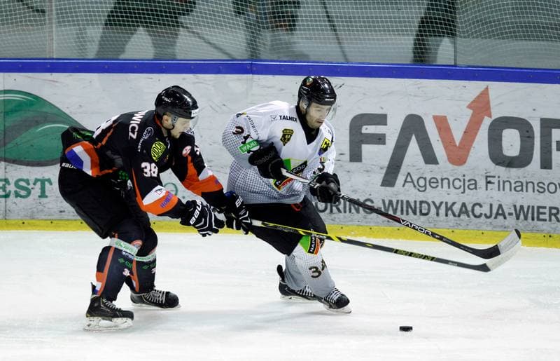 Ice Hockey. Polska Hokej Liga. Naprzod Janow - Ciarko KH Sanok. 14.12.2014