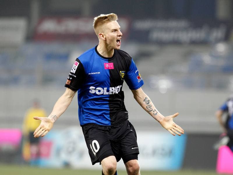 Football. T-Mobile Ekstraklasa. Podbeskidzie Bielsko Biala - Zawisza Bydgoszcz. 14.12.2014