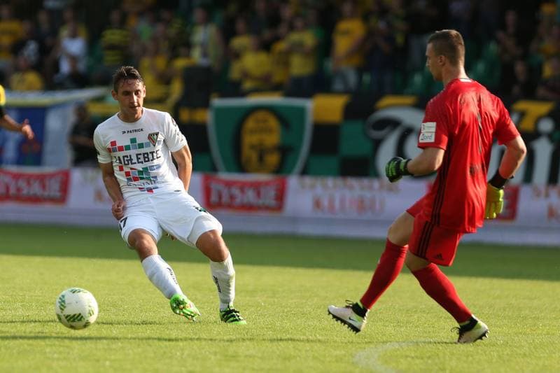 Football. I Liga. GKS Katowice - Zaglebie Sosnowiec. 24.08.2016