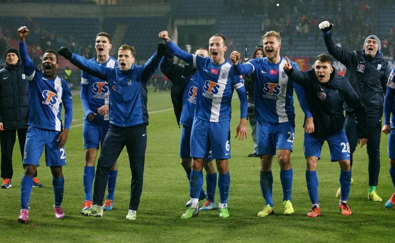 Football. T-Mobile Ekstraklasa. Wisla Krakow - Lech Poznan. 07.12.2014