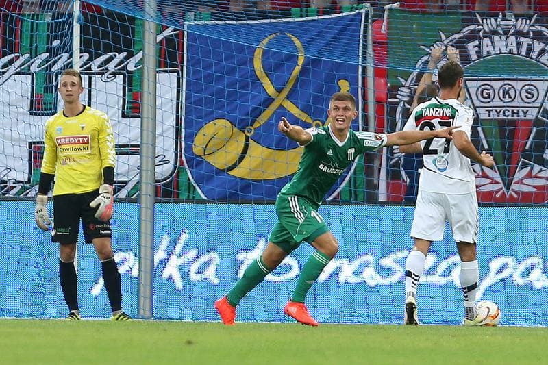 Football. I Liga. GKS Tychy - Olimpia Grudziadz. 24.08.2016