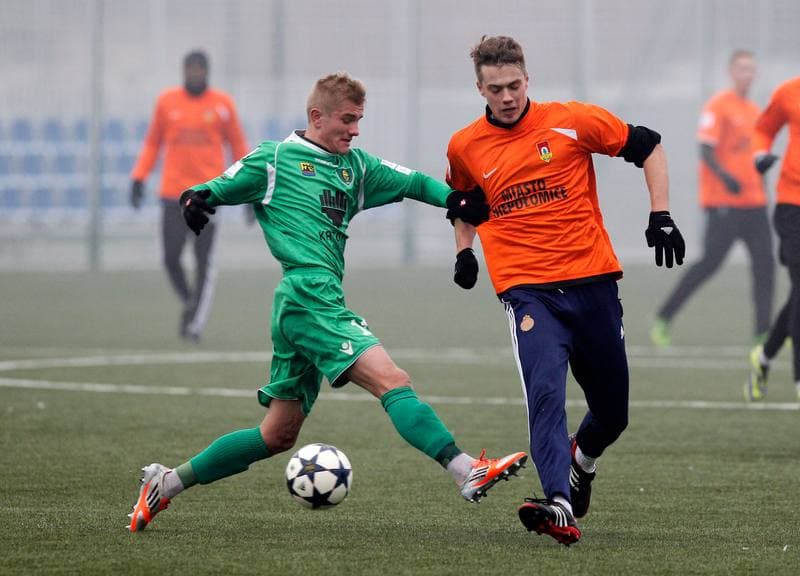 Football. Friendly Match. GKS Katowice - Puszcza Niepolomice. 26.07.2014