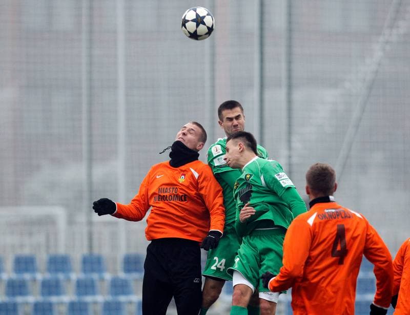 Football. Friendly Match. GKS Katowice - Puszcza Niepolomice. 26.07.2014