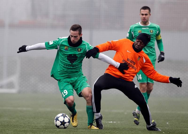 Football. Friendly Match. GKS Katowice - Puszcza Niepolomice. 26.07.2014