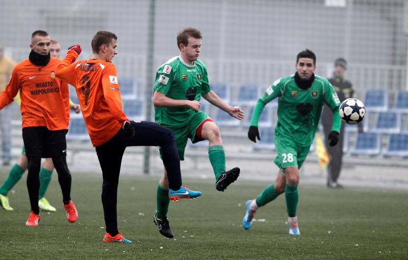 Football. Friendly Match. GKS Katowice - Puszcza Niepolomice. 26.07.2014
