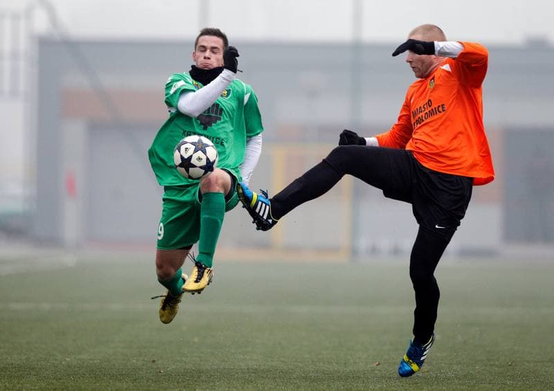 Football. Friendly Match. GKS Katowice - Puszcza Niepolomice. 26.07.2014