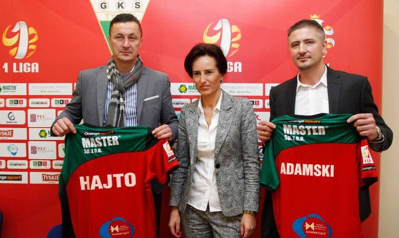 Football. GKS Tychy. Press Conference. 05.12.2014