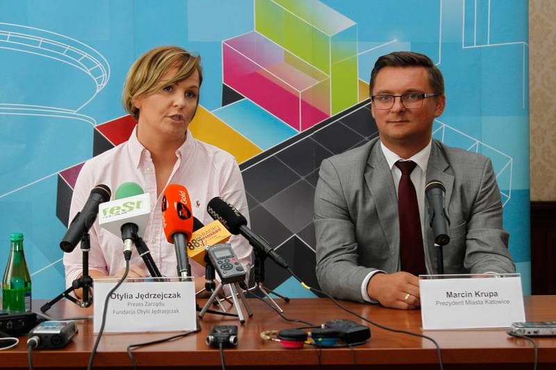 Swimming. Otylia Swim Tour. Press Conference. 25.08.2016