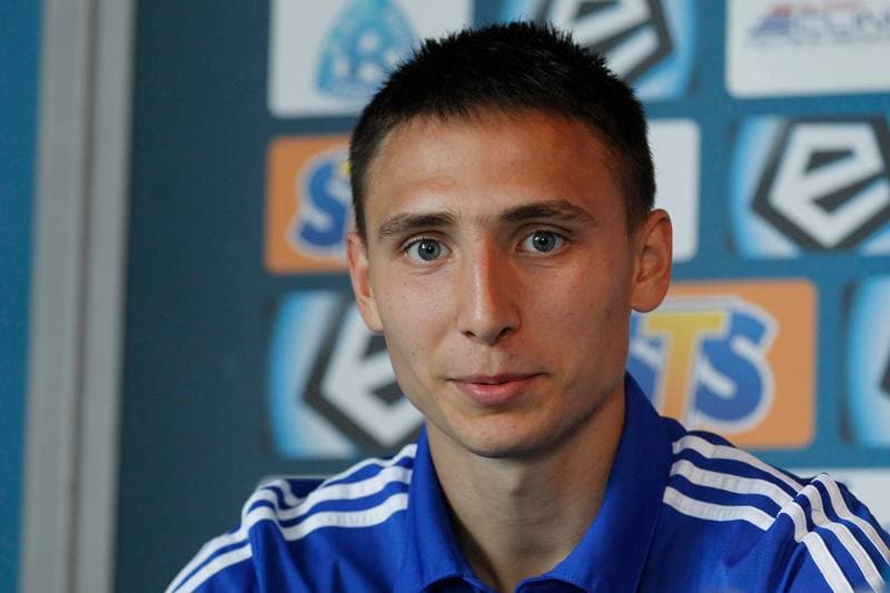 Football. Ruch Chorzow. Press Conference. 25.08.2016