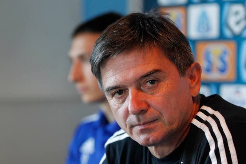 Football. Ruch Chorzow. Press Conference. 25.08.2016
