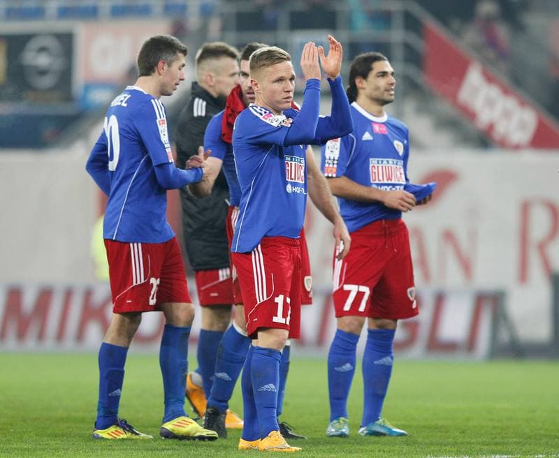 Football. PKO BP Ekstraklasa. Piast Gliwice - Wisla Krakow. 03.10.2015
