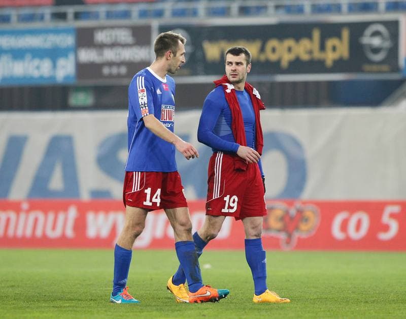 Football. PKO BP Ekstraklasa. Piast Gliwice - Wisla Krakow. 03.10.2015