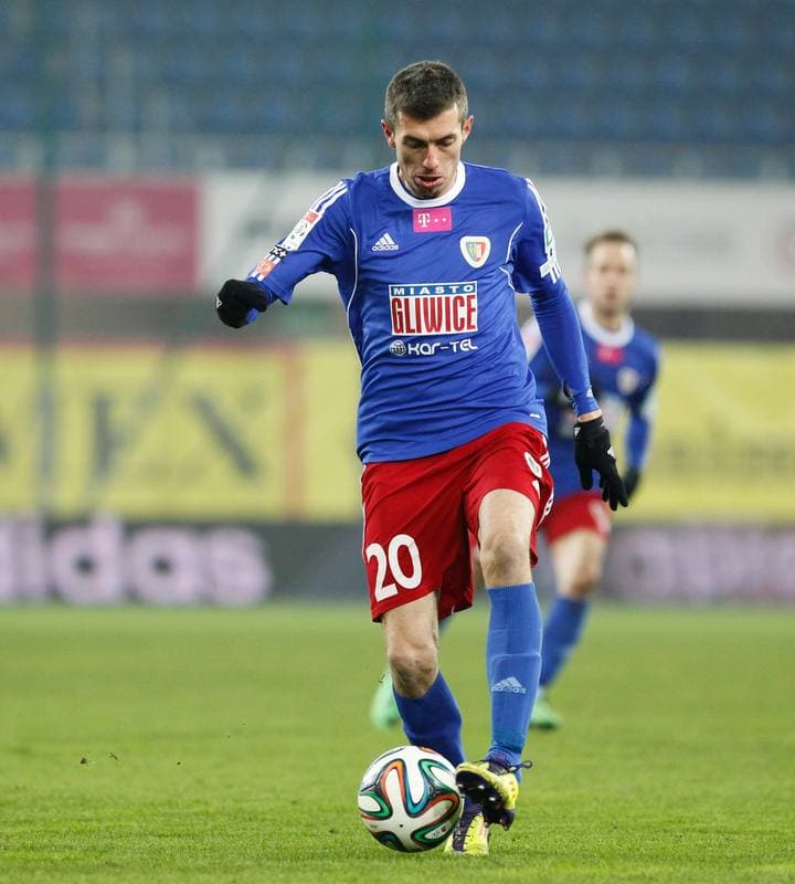 Football. PKO BP Ekstraklasa. Piast Gliwice - Wisla Krakow. 03.10.2015