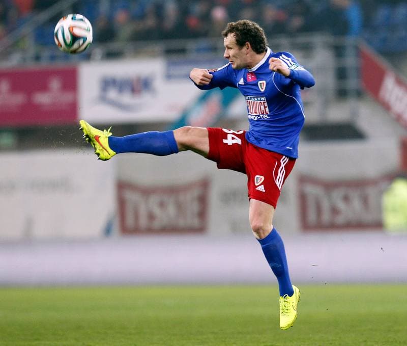 Football. PKO BP Ekstraklasa. Piast Gliwice - Wisla Krakow. 03.10.2015