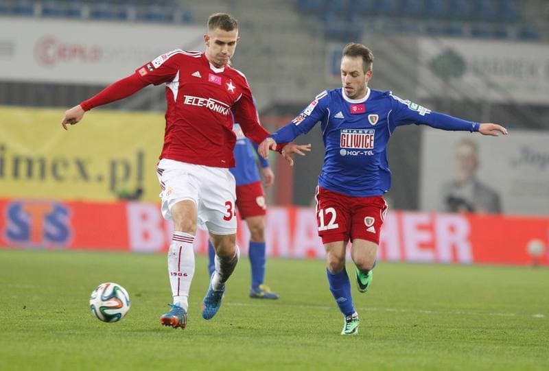 Football. PKO BP Ekstraklasa. Piast Gliwice - Wisla Krakow. 03.10.2015